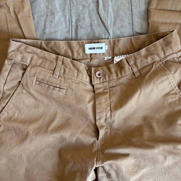 Men's Tan Chino Pants - Taylor Stitch, size 32 - Picture 2 of 8